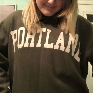 green portland sweatshirt